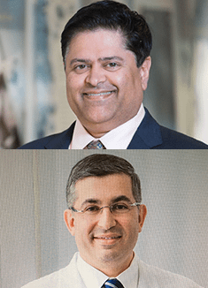Akhil Saklecha, MD, Managing Director Ventures, Cleveland Clinic and Jihad Kaouk, MD, Professor & Zegarac-Pollock Endowed Chair in Robotic Surgery; Director, Center for Robotic & Image Guided Surgery; & Vice Chair of Enterprise Surgical Operations, Cleveland Clinic